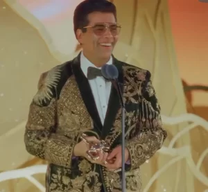 Karan Johar Honored with Gold Legend Award at The Golden Gala in Los Angeles